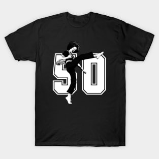 Black White I'm 50 Sally O'malley T-Shirt